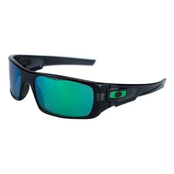 SOLD! OAKLEY SUNGLASSES for men black with green jade lenses BRAND NEW IN BOX! - Picture 3 of 13